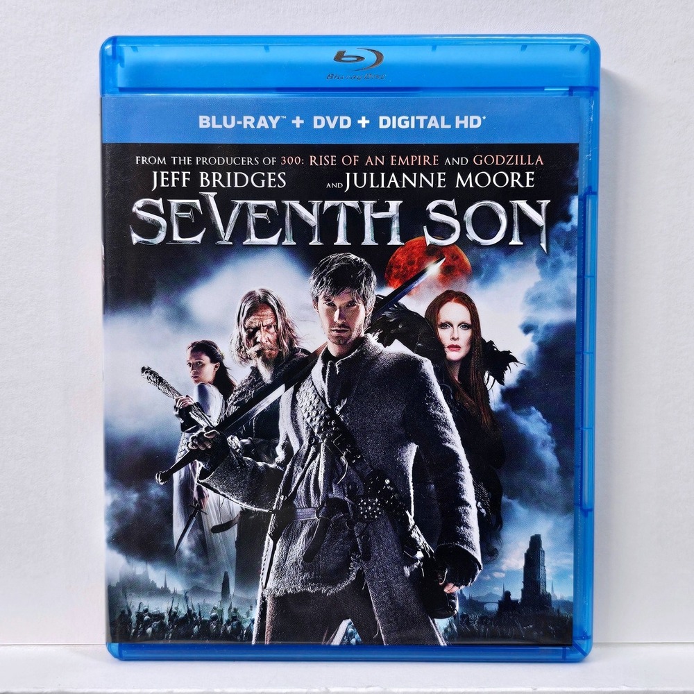 Seventh Son Blu-ray DVD Jeff Bridges Julianne Moore Fantasy‎ Action Movie 2015